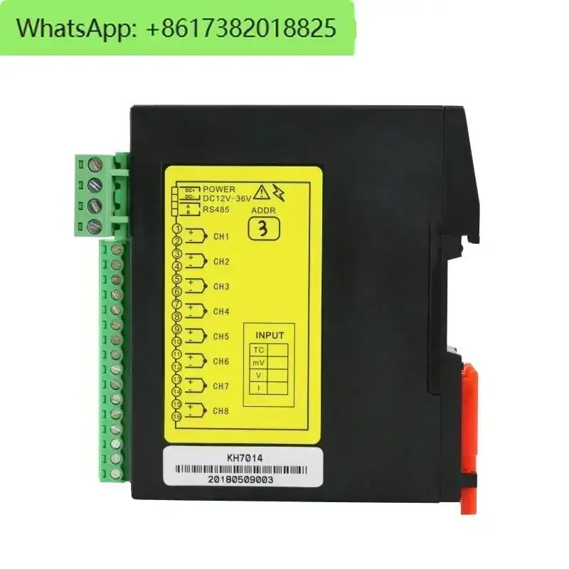 4 채널 초박형 DIN35 DCS/PLC/HMI 절연 0-5V/1-5V/0-10V/0-10ma/0-20ma/4-20ma 아날로그 출력 모듈RS485 MODBUS 포함
