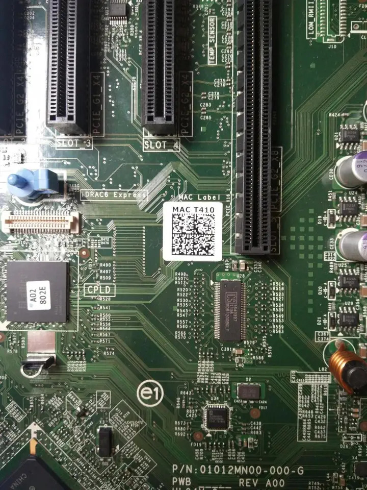 DELL T410 타워 DP/N 0N51GP 0N090G 0Y2G6P 0H19HD 07T9Y4 M638F 마더보드
