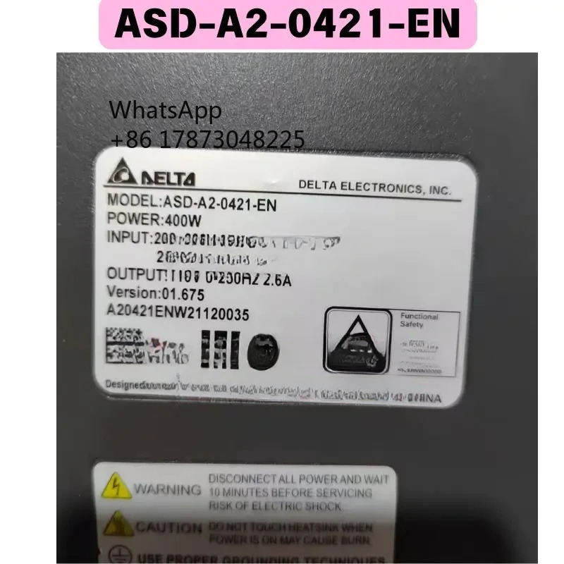 리퍼 ASD-A2-0421-EN ASD-A2-0421-F 서보 드라이버 기능 OK