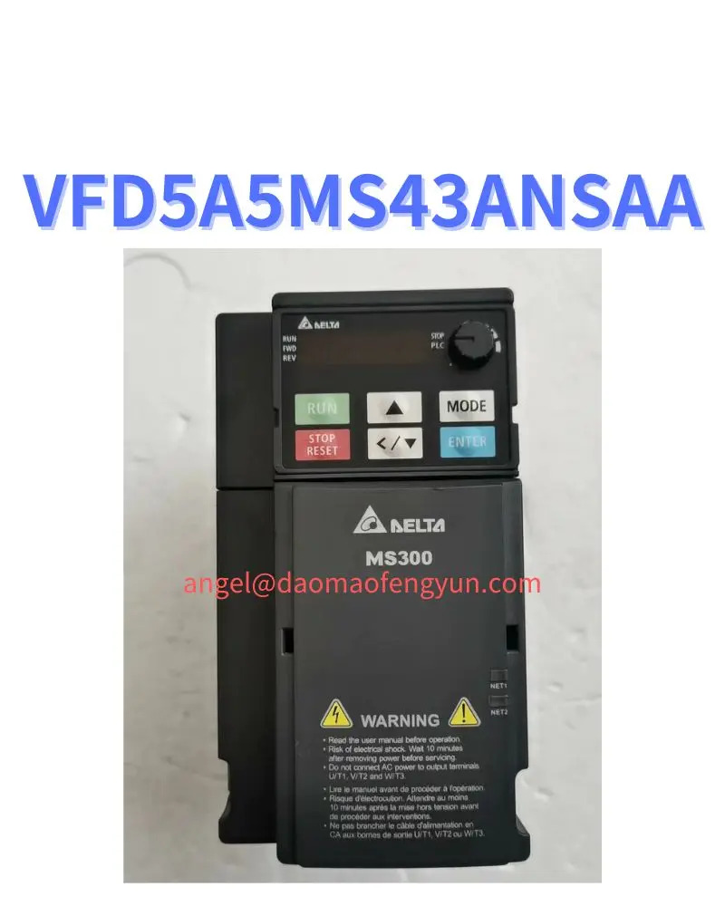 VFD5A5MS43ANSAA 리퍼 서보 드라이버 2.2kW 기능 작동 ok