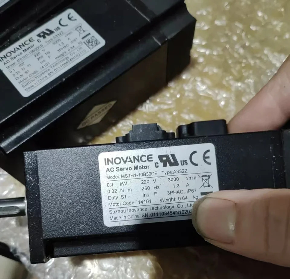 리퍼 서보 브레이크 모터 MS1H1-10B30CB 100W