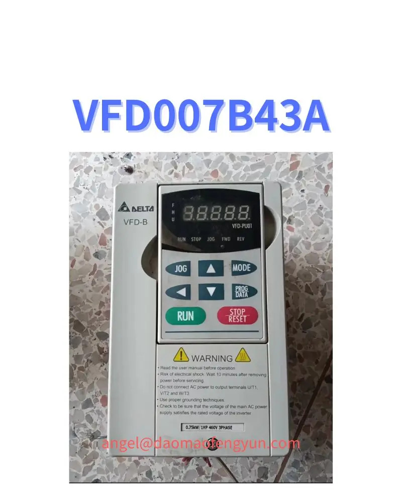 리퍼 인버터 작동 기능 OK VFD007B43A 0.75kW 1hp호환 460V 3상