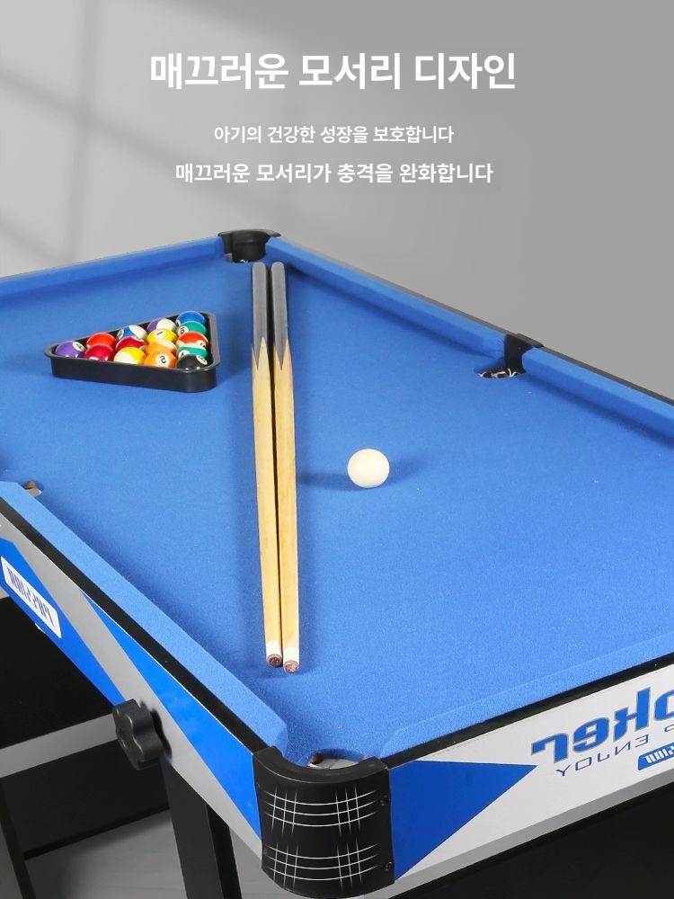 미니 당구대 가정용 실내 가족 선물 녹색 스탠다드형 게임기 취미 당구다이 연습용 - 상세 이미지 4