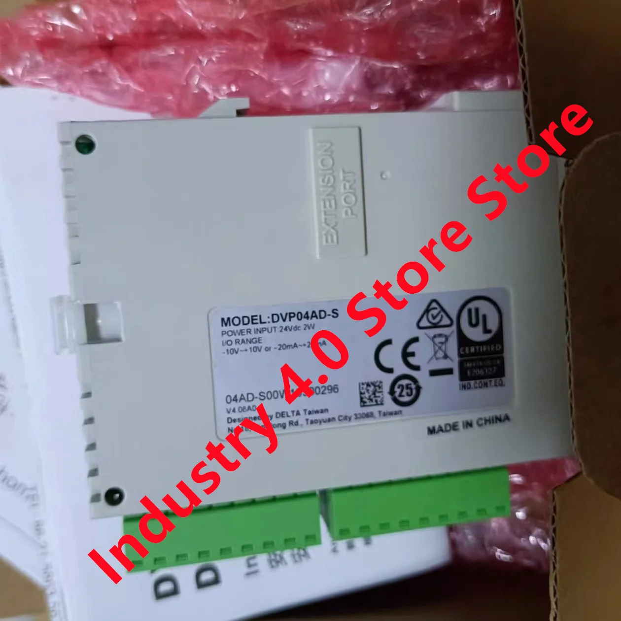 델타 DVP04AD-S DVP04AD-SL PLC 모듈 신