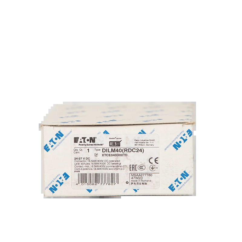 EATON/ Eaton DILM40 XTCE040D 접촉기