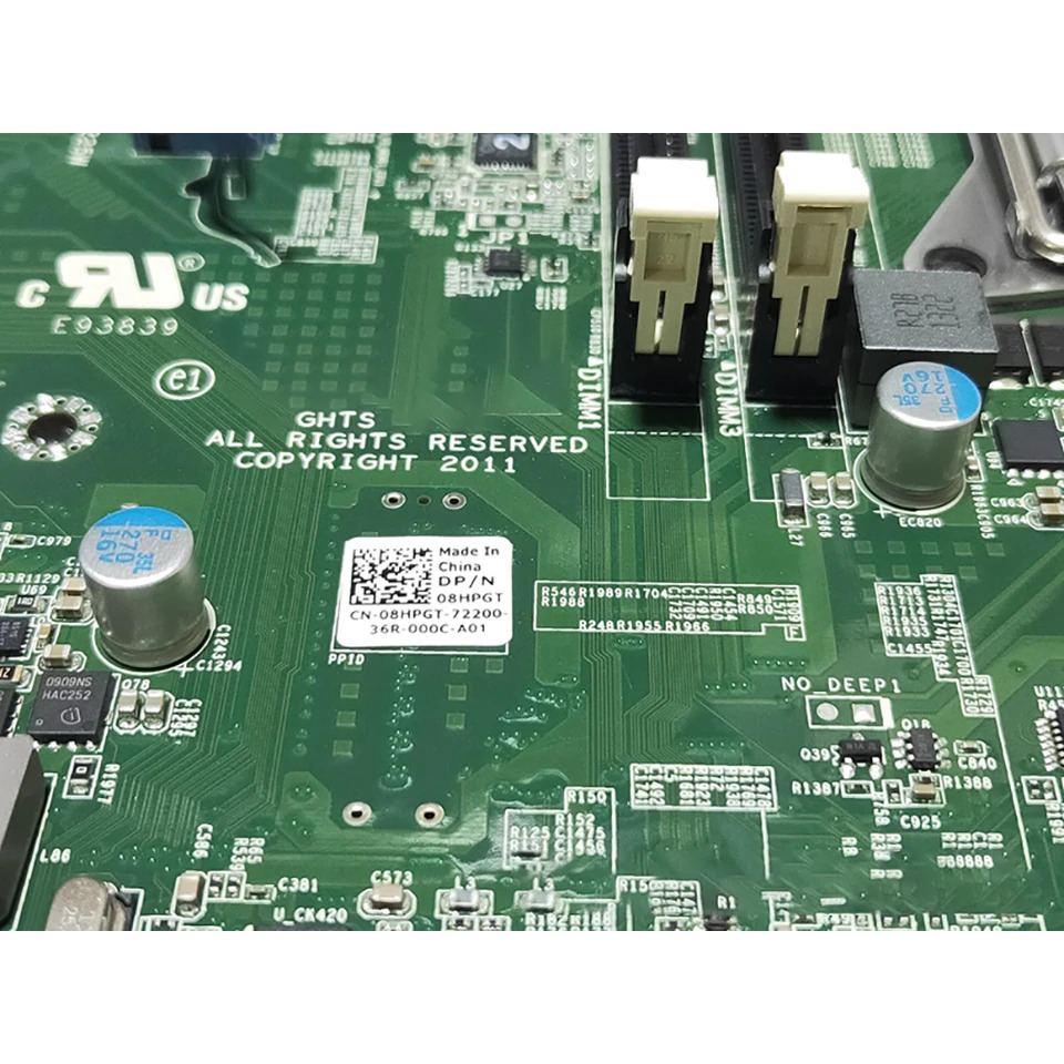 DELL T3600 시스템 마더보드 8hp호환 08hp호환 RCPW3 PTTTT9