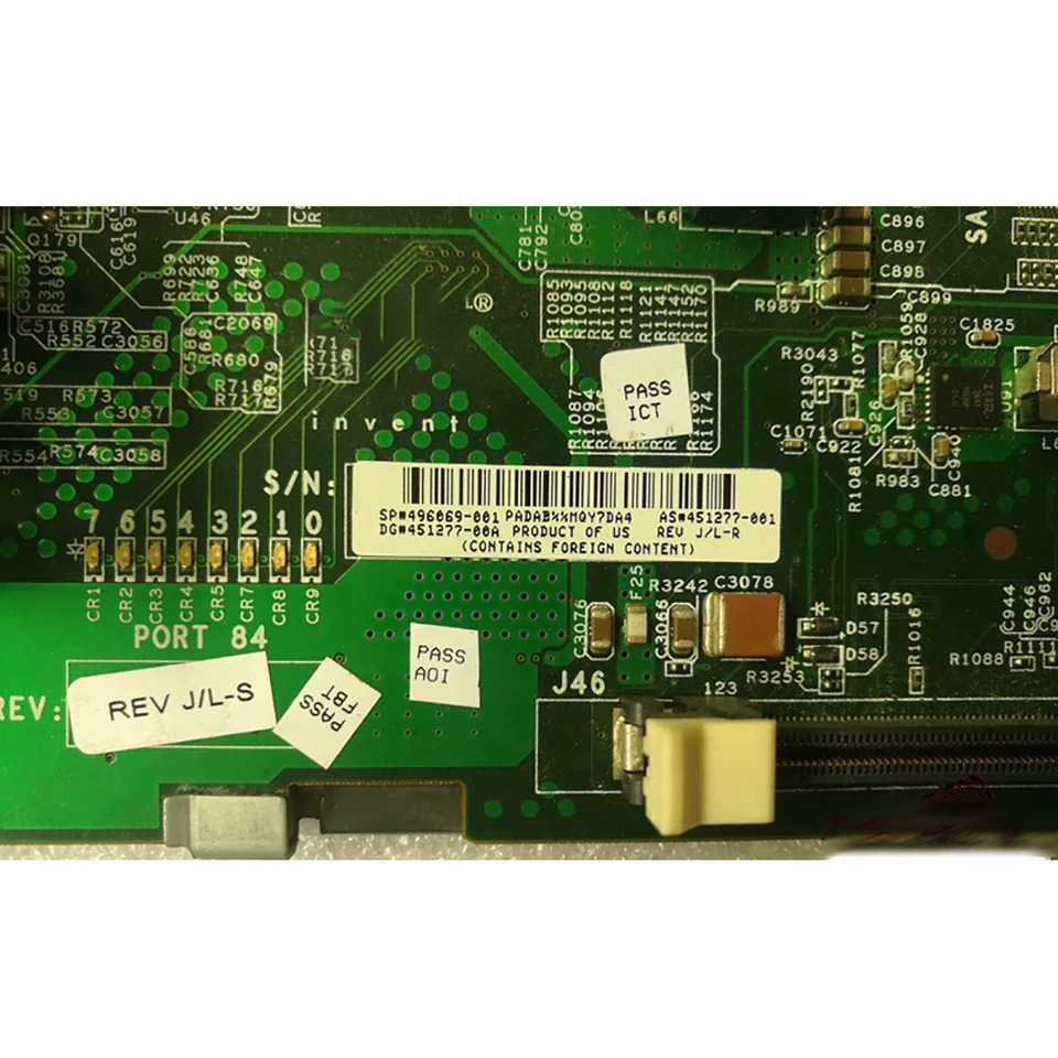 마더보드 hp호환 DL380G6 451277-001 496069-001 451277-002 메인보드 리퍼 완료