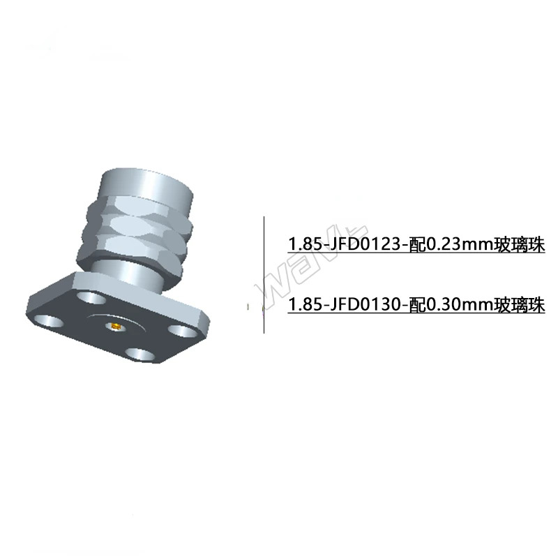 수 분리형 커넥터 1.85mm 8.6mm 4 홀 65G