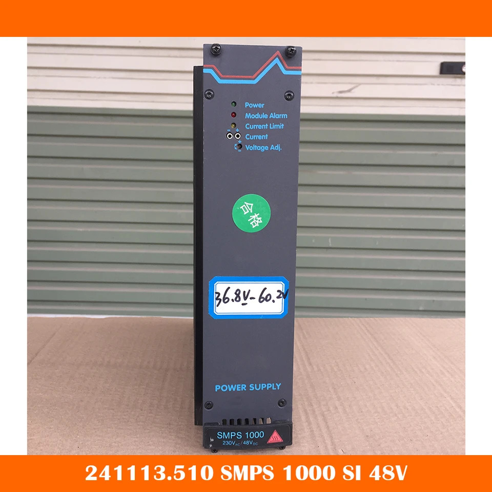 Eltek 전원공급장치 모듈 241113.510 SMPS 1000 SI 48V 36.8-60.2V 조정 가능