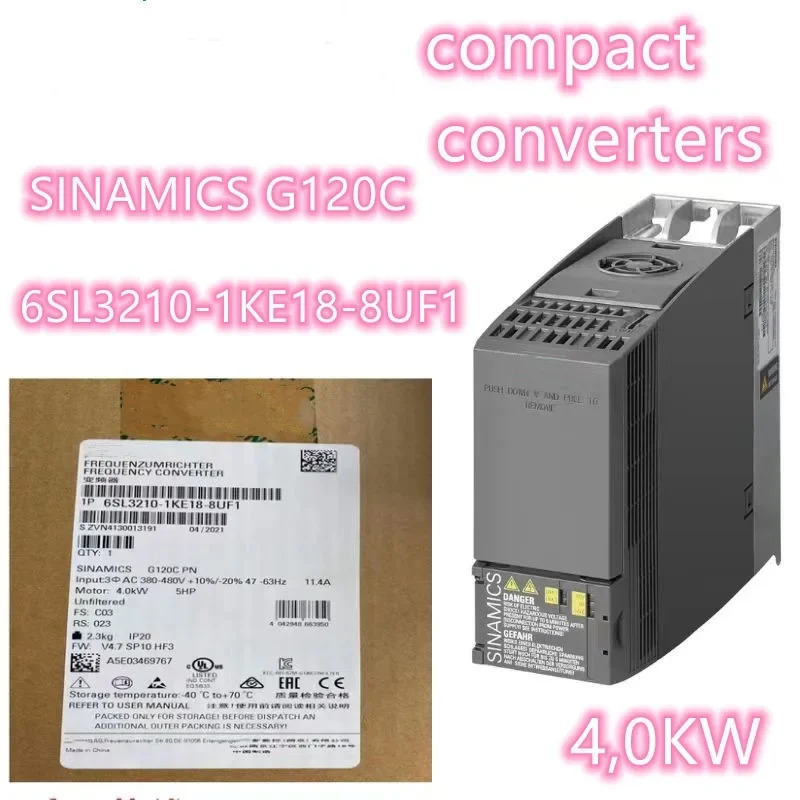 SINCS G120C FSA 정격 전력 40KW 6SL3210-1KE18-8UF1 신