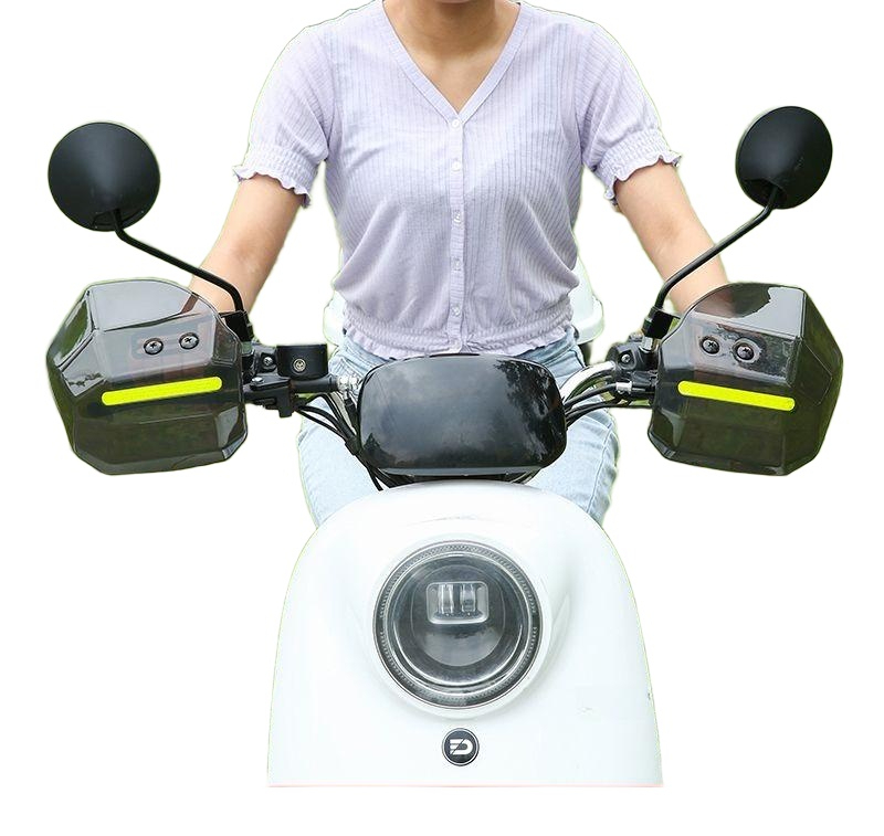 오토바이 핸들가드 보호대 방풍 범용 바이크 커버 핸드가드 핸들바 너클가드 튜닝 - 상품 이미지