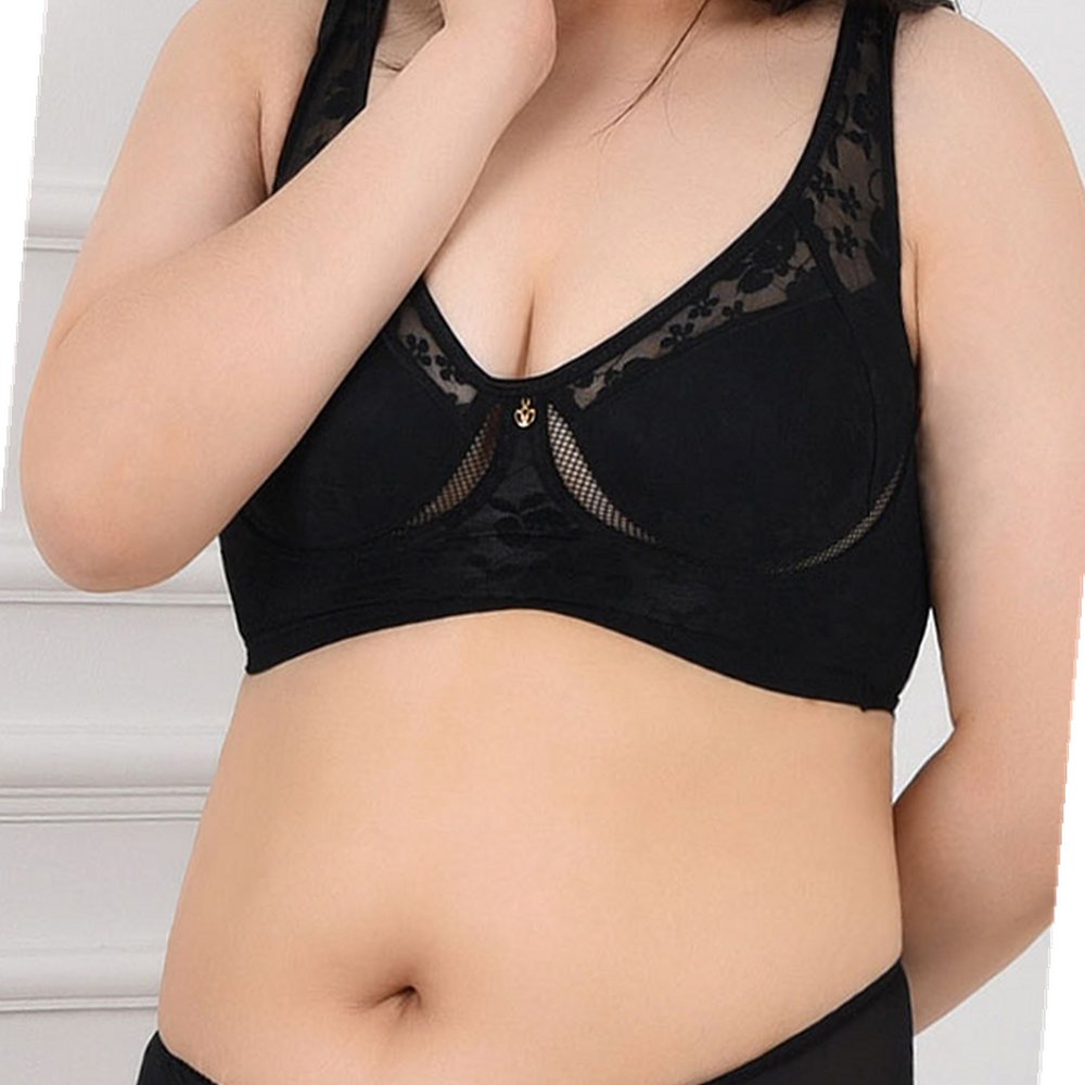 라이즈올 망사 풀컵 노와이어 B컵 스포츠브라 B컵브라 브래지어 망사브라 - 상품 이미지