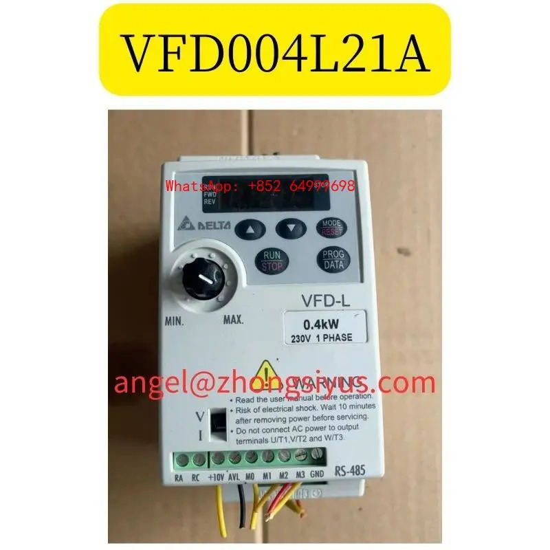 리퍼 델타 인버터 작동 기능 OK VFD004L21A 0.4kW 220V