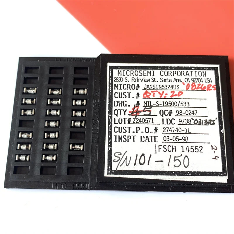 JANS1N6324US 군사 등급 특수 다이오드 10V 500MW