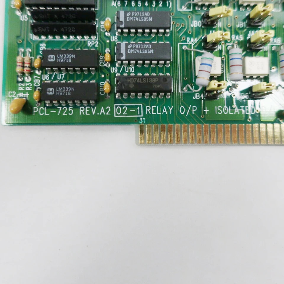 PCL-725 REV.A2 어드밴텍 데이터 캡처 카드 ISA 8 릴레이 출력 I/O