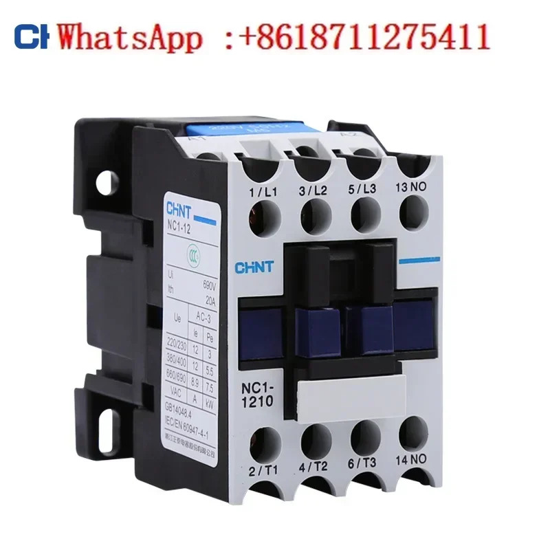 Chint AC 접촉기 NC1-1210 220V 380V 110V