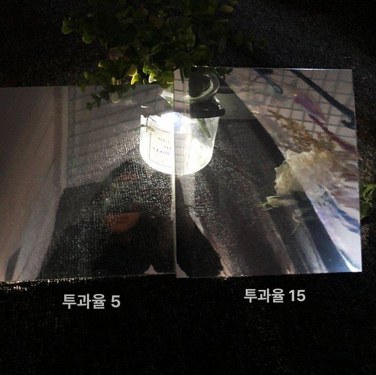 플라스틱 반투명필름 다용도 무광 경질 커버 컬러 판넬 접착 절연 패널 롤재 아크릴 - 상세 이미지 3