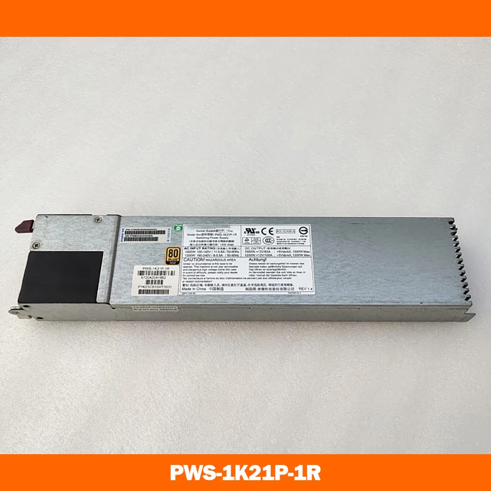 SUPERMICR PWS-1K21P-1R 데스크탑 1200W 전원공급장치 전체 리퍼