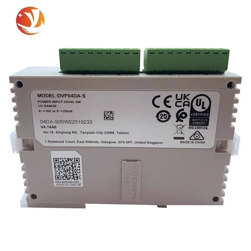 골드 DVP04DA-S PLC 컨트롤러 오리지널
