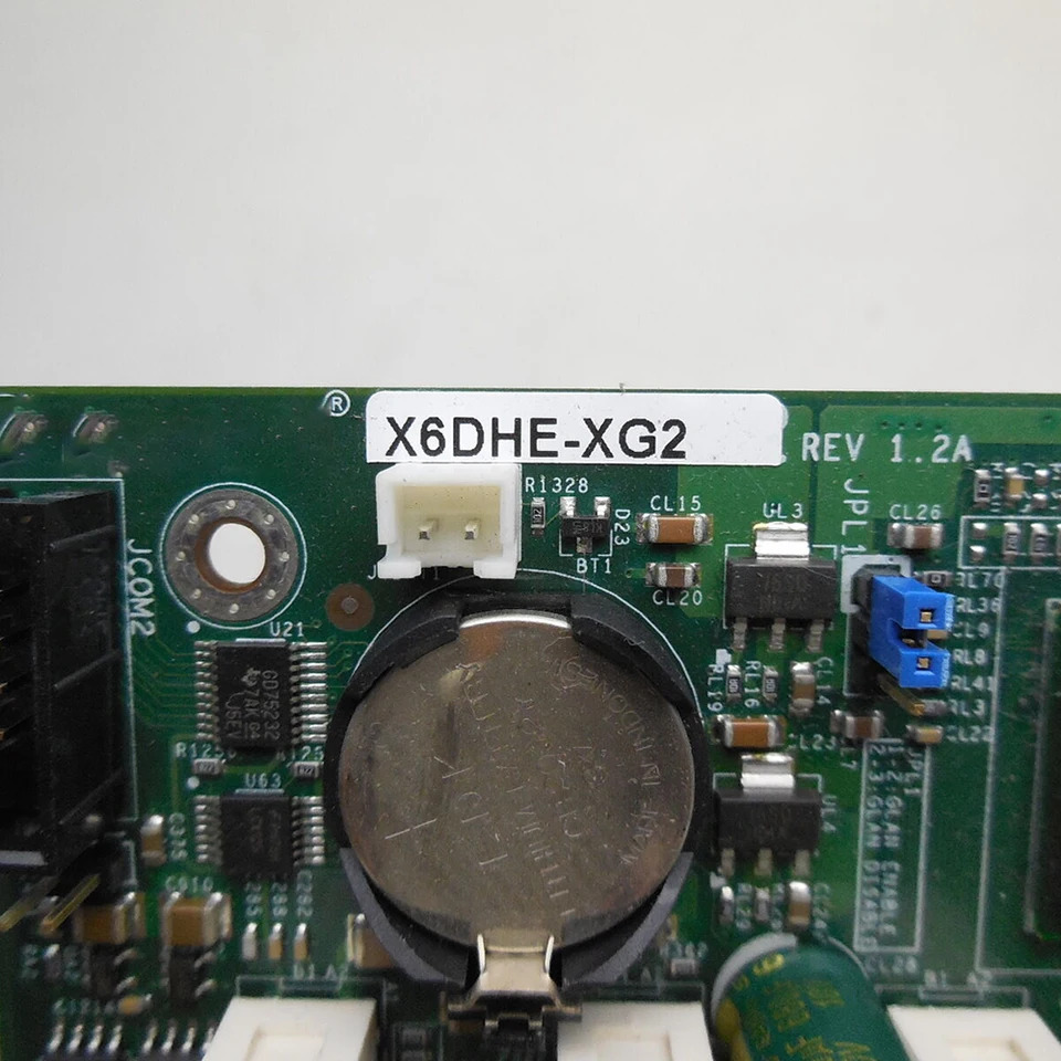 SuperMicro X6DHE-XG2 메인보드 DDR2 2 x SATA 마더보드 E7520