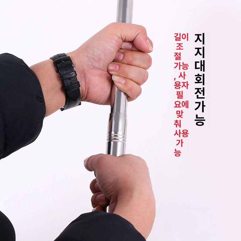 원예 과일수확기 열매따기 복숭아 감따개 사과 도구 밤 폴 농기구 감따는기구 장대낫 - 상세 이미지 4