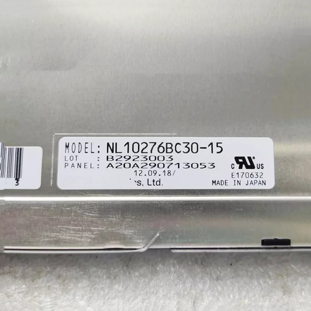 15인치 NL10276BC30-15 산업LCD 디스플레이 화면