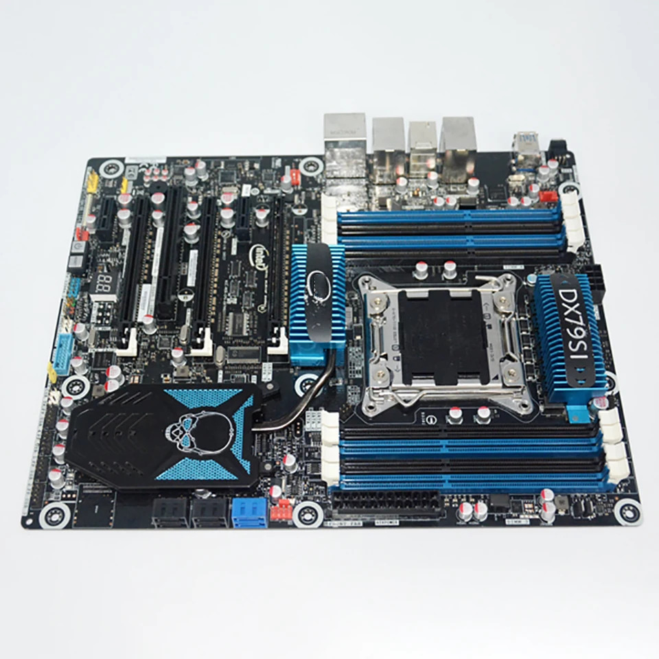 DX79SI LGA2011 지지대 E5 V2 I7 3960X CPU X79 마더보드 미세 작동