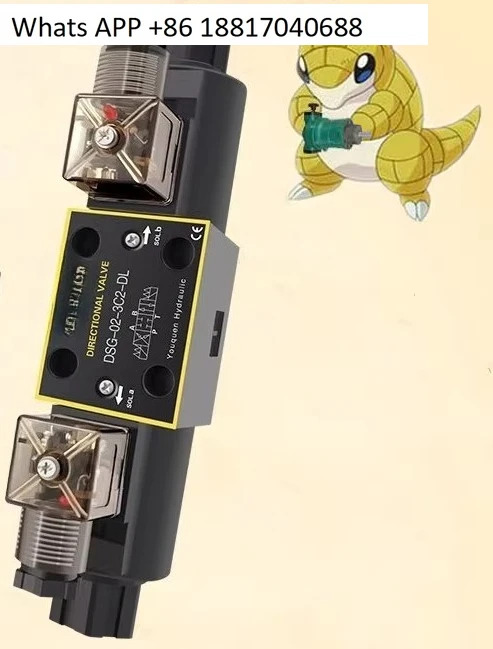 솔레노이드 밸브 DSG-02-3C2 3C4 3C6 2B2 -DL/LW 24V 220V
