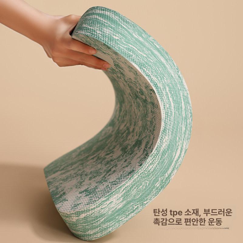 미끄럼방지 밸런스패드 필라테스 사각 운동 부상방지 플랭크 스펀지 요가패드 헬스용 - 상세 이미지 3