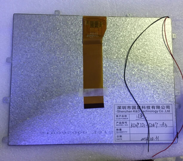 KD097D1-50NT-A3 디스플레이 화면