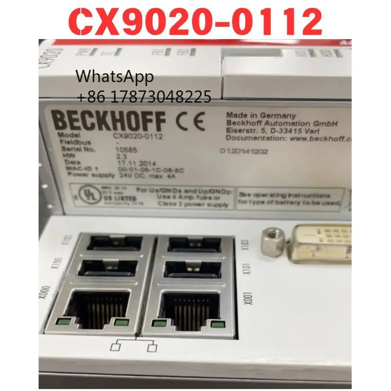 CX9020-0112 PLC 컨트롤러 기능 리퍼 OK