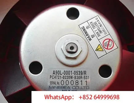 A90L-0001-0539 /R PC4721-0220W-B30R-S31 CNC 스핀들 모터스핀들 냉각팬 신