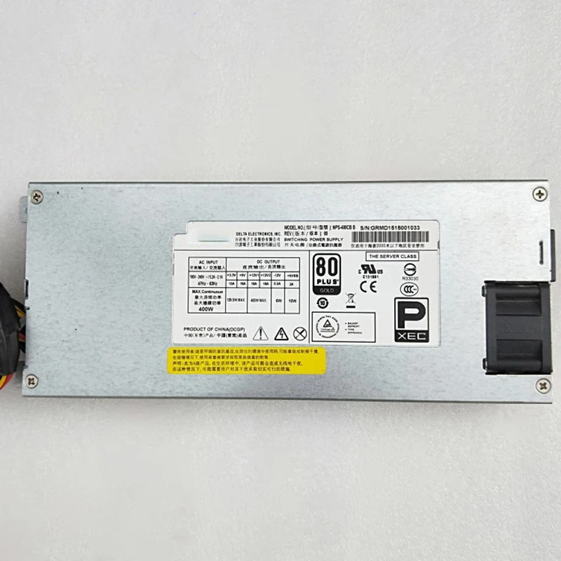 델타 NPS-400CB B서버 전원공급장치 400W 1U