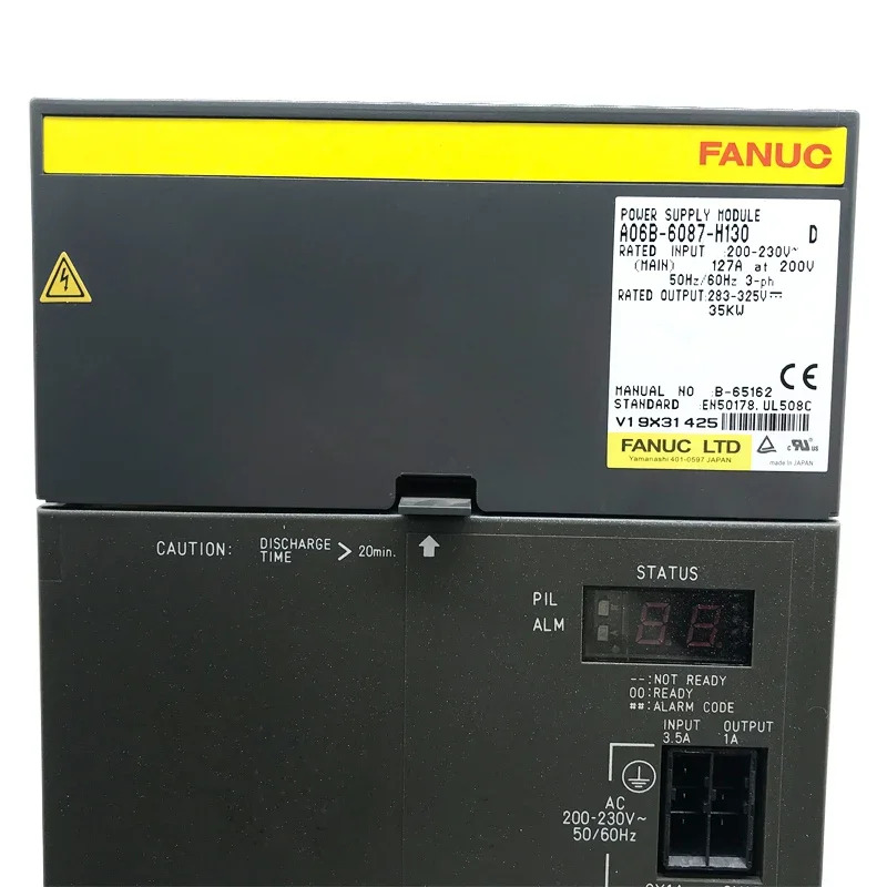 FANUC 서보 드라이브 A06B-6087-H130 전원공급장치 모듈 CNC 시스템용