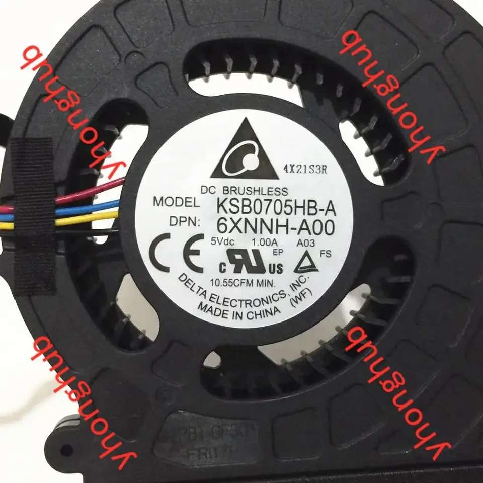델타 KSB0705HB-A 서버 냉각팬 2N51K-A00 XH2YX-A00 DC 5V 1.00A