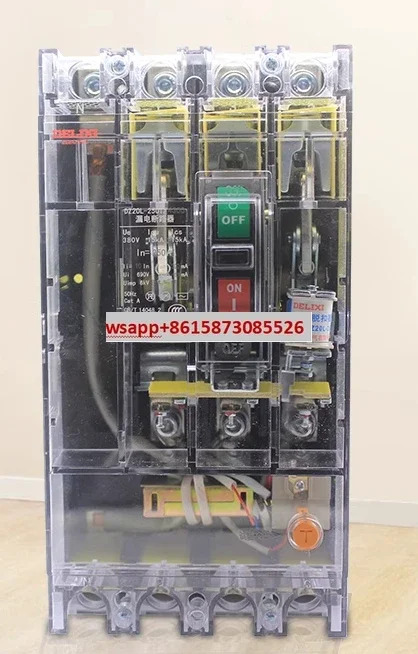 Delixi 투명 누설 보호 회로차단기 DZ20L-160T/4300 160A 250A 400A 4P