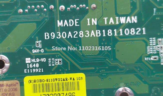 산업장비 보드 ROBO-8110VG2AR-VA B930A283AB18110821