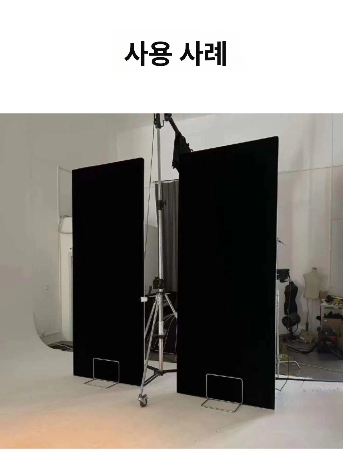 스튜디오 브라켓 거치대 대형 조명 폼 높이 사진 반사판 스테인레스 고정 각도 배경지 - 상세 이미지 4