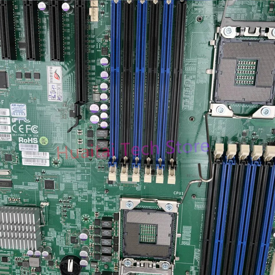 Supermicro 듀얼 서버 마더보드제온 프로세서 E5-2400 v2 LGA1356 DDR3 X9DBi-F