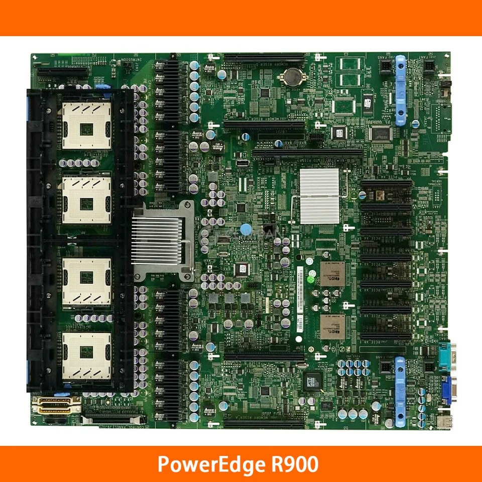 DELL PowerEdge R900 X947H TT975 OC284J F258C C764H 서버 마더보드 지지대 E74 E73 시리즈 CPU