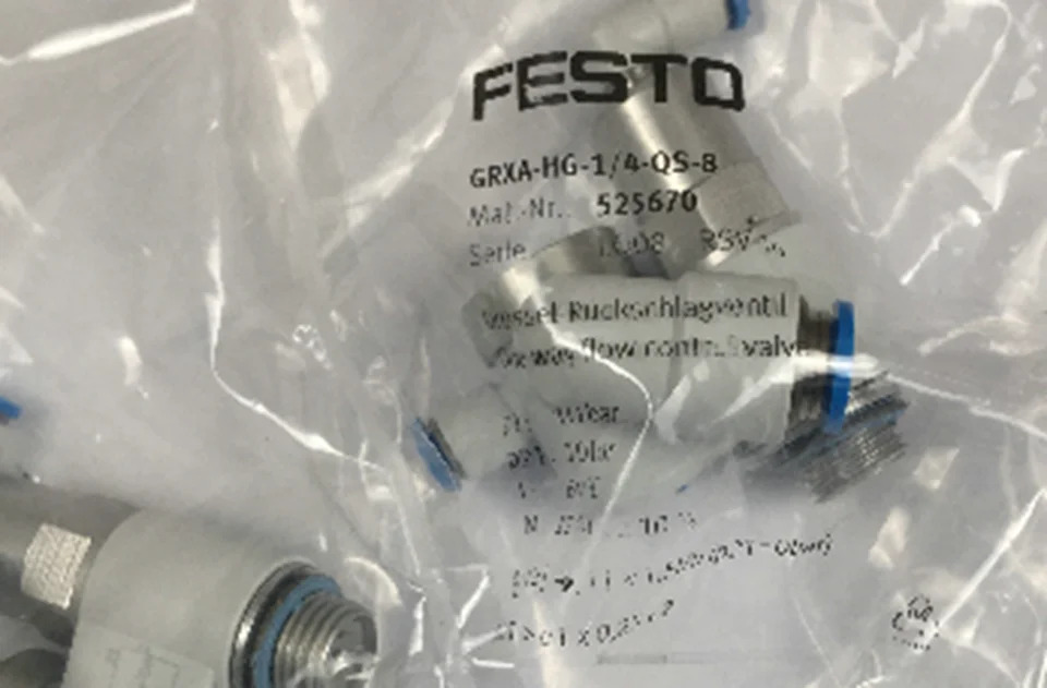 FESTO 솔레노이드 밸브 GRXA-HG-1 4-QS-8 525670 신