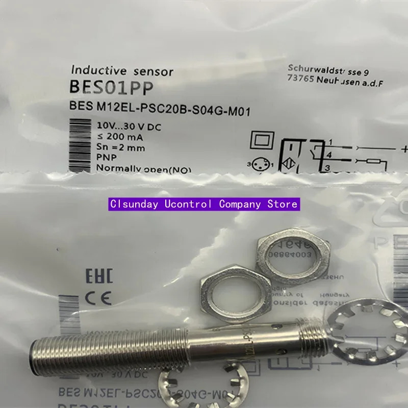 2pcs 스위치 BES M12MI-PSC40B-S04G-M01