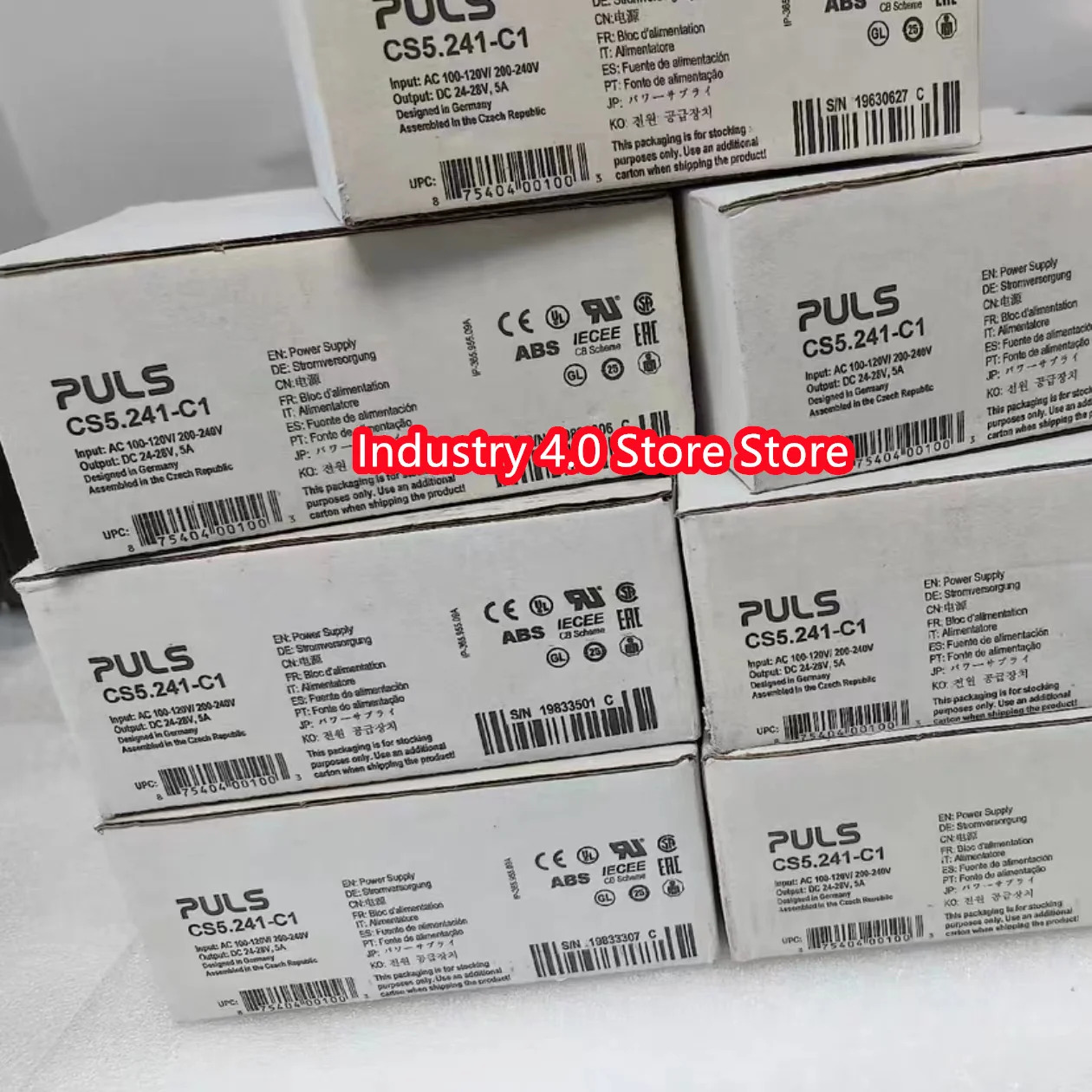 CS5.241-C1CS5.241-S1 단상 시스템 DIN 레일 전원공급장치