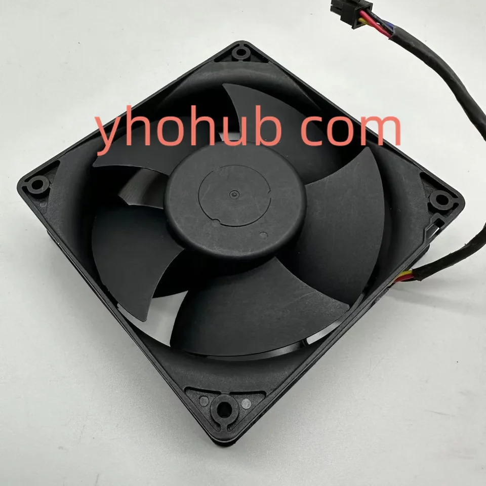 SNOW 냉각팬 스퀘어 4 와이어 서버 YY12038M12B DC 12V 5A mm