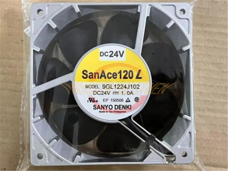 ONE SANYO 알루미늄프레임 냉각팬 9GL1224J102 12038 24V 1.0A 120mm 신
