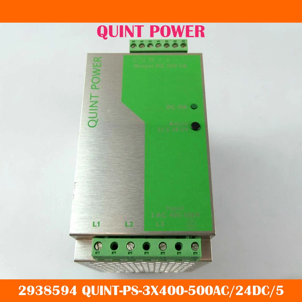 스위칭 전원공급장치 미세 2938594 QUINT-PS-3X400-500AC 24DC 5 QUINT POWER 24VDC 5A