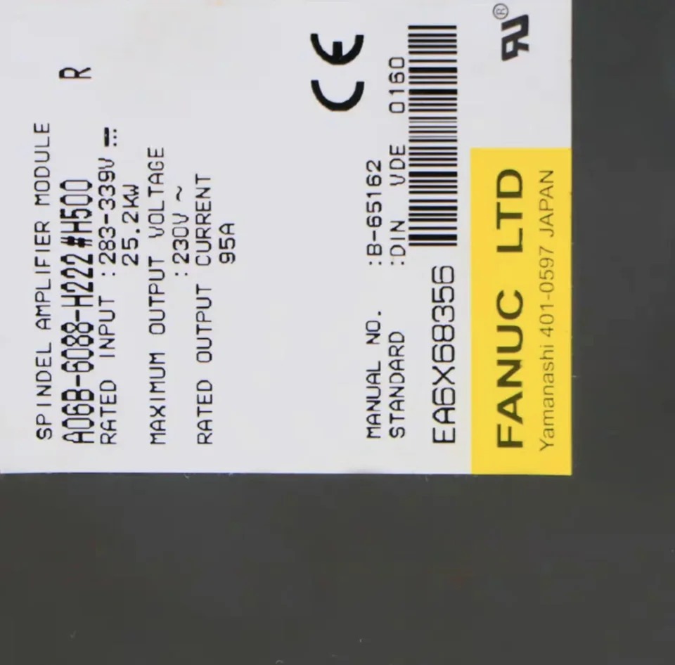FANUC 서보 드라이브 증폭기 모듈 리퍼 완료 A06B-6088-H222 H500