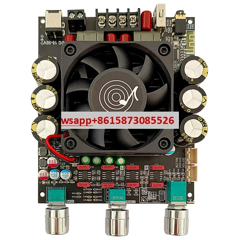 3002T 블루투스 디지털 보드 2.0 스테레오 300W 고주파 저주파 TPA3255