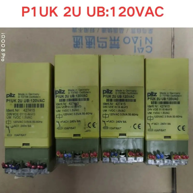리퍼 OK 안전 릴레이 P1UK 2U UB 120VAC