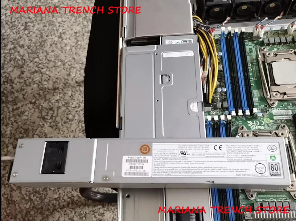 Supermicro 예비 전원공급장치PWS-706P-1R 750W 1U